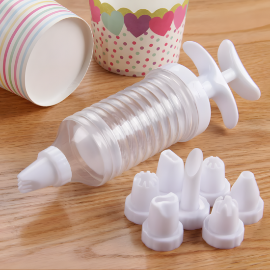 Cake Decorator Mold Set - 8 Pieces 